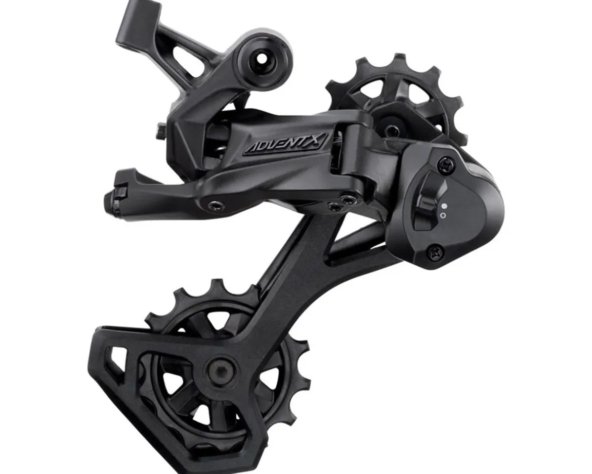 Microshift Advent X Rear Derailleur (Black) (10 Speed) (Medium Cage) (Clutch)