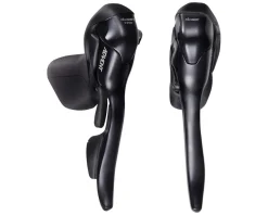 Microshift Advent Drop Bar Brake/Shift Levers (Black) (Pair) (1 x 9 Speed)