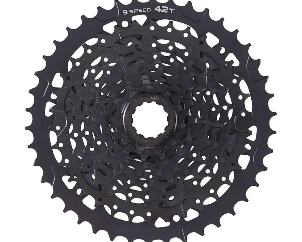 Microshift Advent H-Series Cassette (Black) (9 Speed) (Shimano HG) (11-42T)