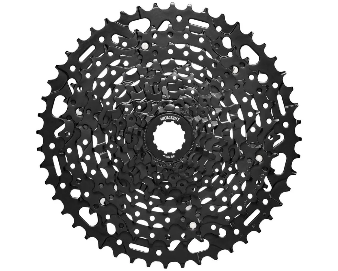 Microshift Advent MX H-Series Cassette (ED Black) (Shimano HG) (10 Speed) (11-48T)