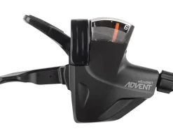 Microshift ADVENT Quick Trigger Pro Shifter w/Gear Indicator (Black) (Right) (1 x 9 Speed)