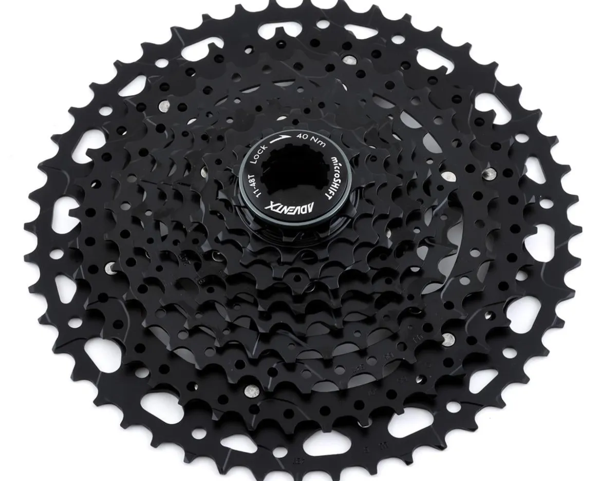Microshift Advent X G-Series Cassette (Black) (10 Speed) (Shimano HG) (11-48T)