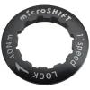 Microshift Alloy Cassette Lockring (Black) (11 Speed)