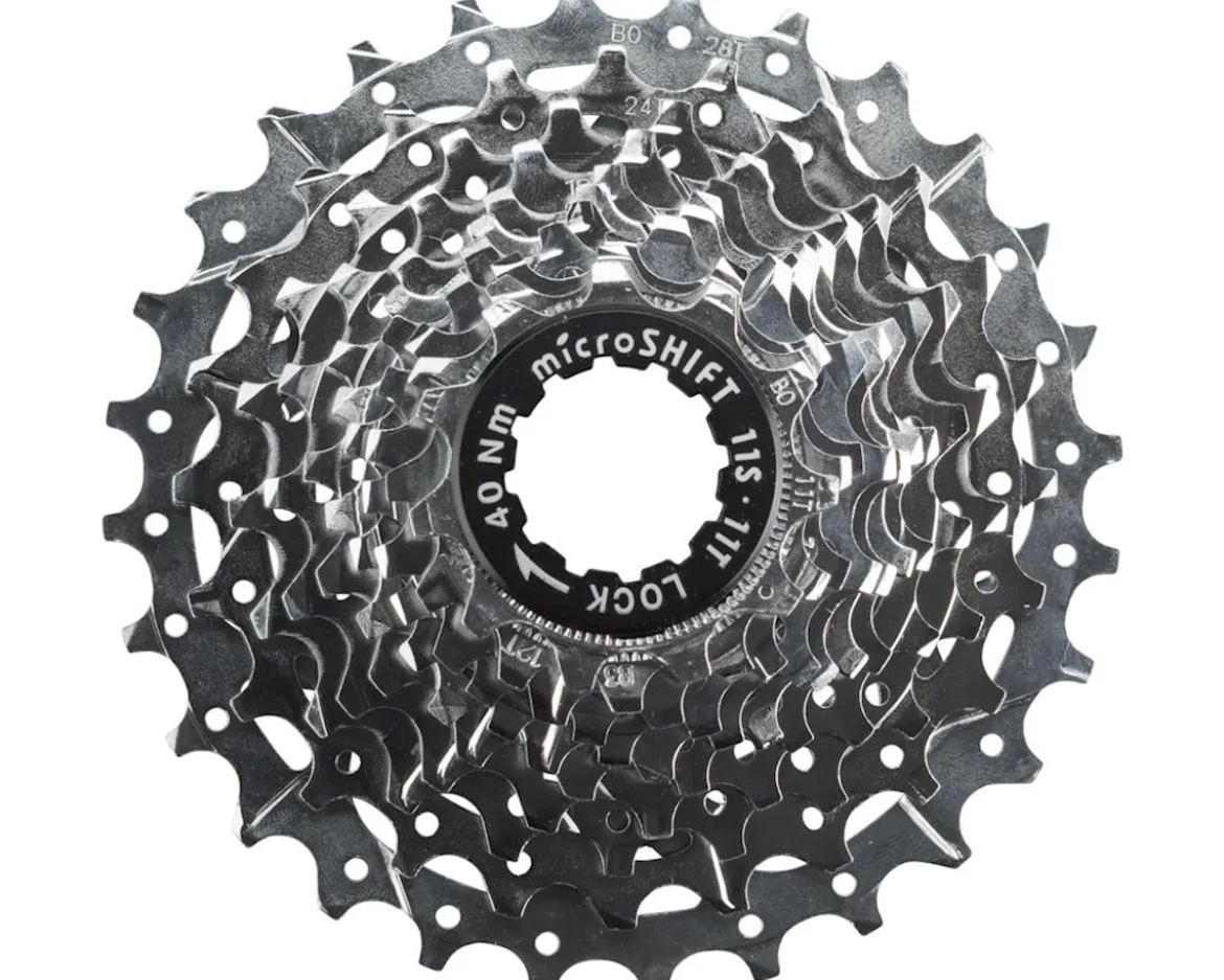 Microshift H11 Cassette (Silver) (11 Speed) (Shimano HG) (11-25T)