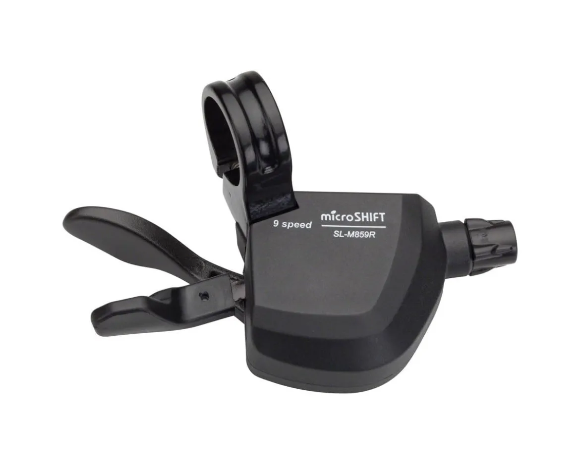 Microshift MarvoLT Xpress Trigger Shifters (Black) (Right) (9 Speed) (Shimano Compatible)