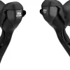 Microshift R8 Drop Bar Brake/Shift Levers (Black) (Pair) (2 x 8 Speed) (Shimano Compatible)