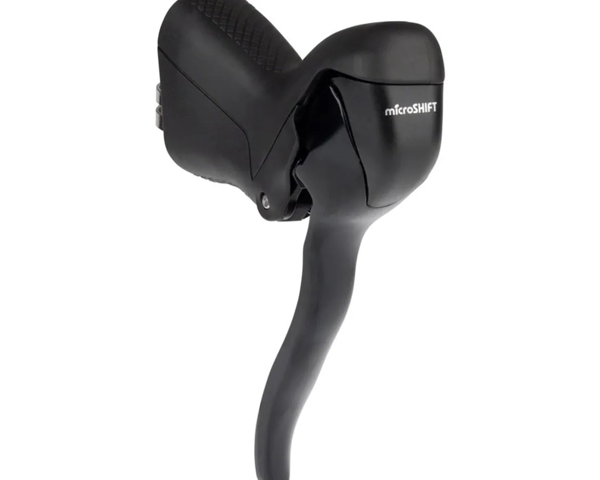 Microshift R-Series Drop Bar Brake Lever (Black) (Left) (Brake Only)
