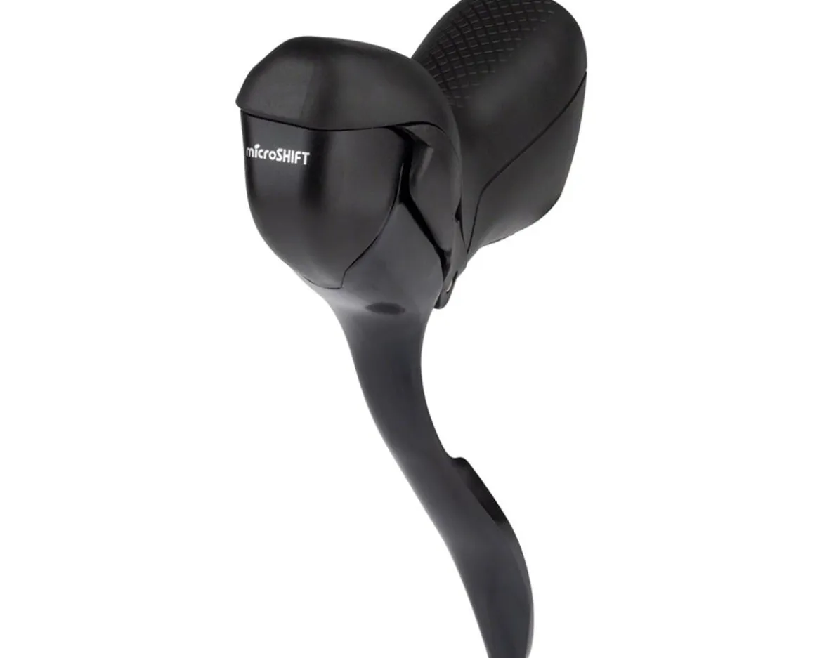 Microshift R-Series Drop Bar Brake Lever (Black) (Left) (Brake Only)