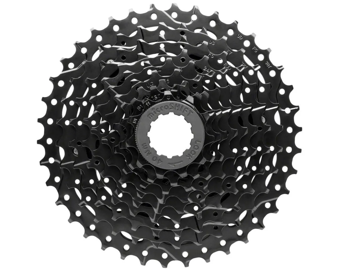 Microshift Sword Black 2x Speed Groupset (2 x 9 Speed) (11-38T) (Braze-on)