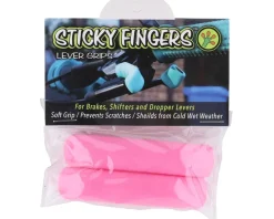Miles Wide Sticky Fingers 2.0 Brake Lever Covers (Pink)