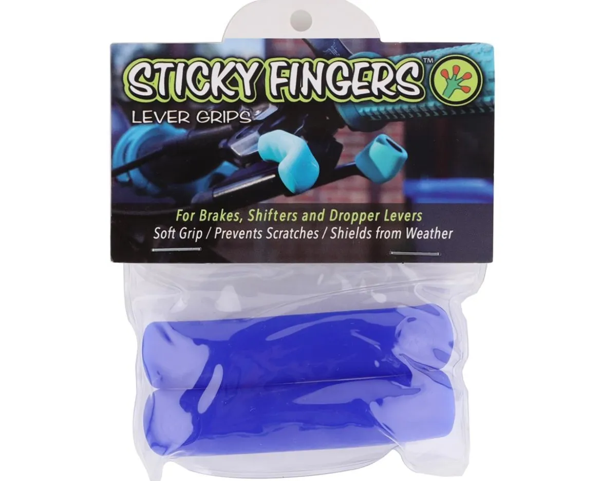 Miles Wide Sticky Fingers 2.0 Brake Lever Covers (Blue)