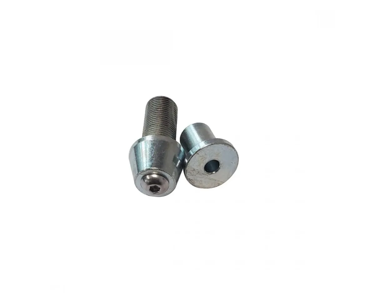 Minoura Thru Axle Adapter (12mm x 1.0TP) (F/X12 Style Flat) (QR-Skewer Required)
