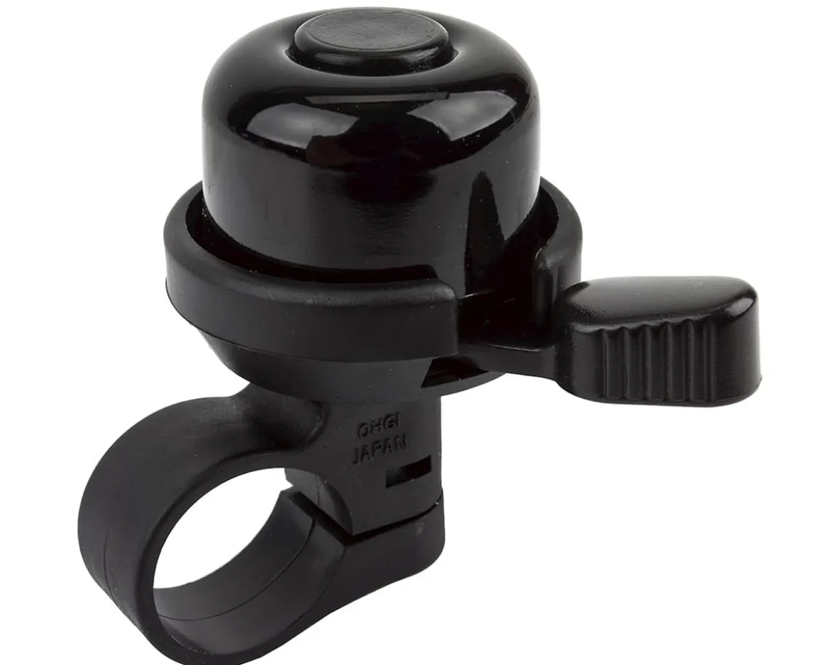 Mirrycle Incredibell Brass Duet Bicycle Bell (Black)