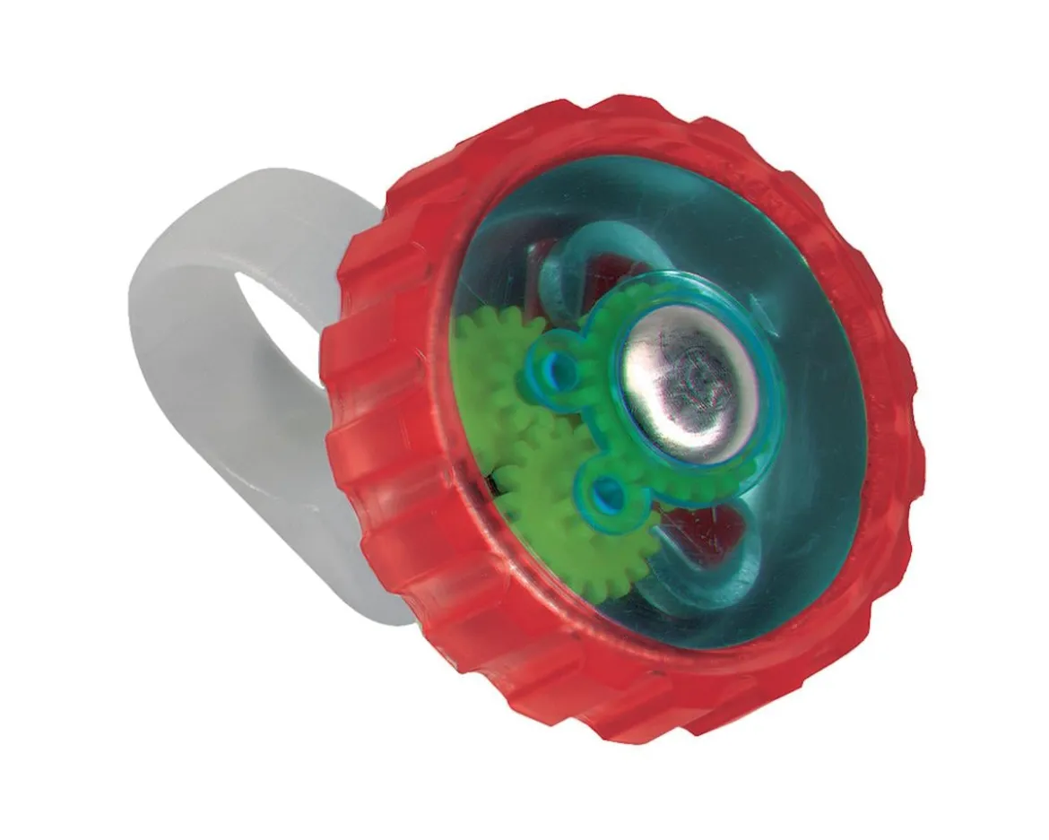 Mirrycle Incredibell JelliBell Bike Handlebar Bell (Red)