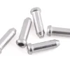 Mission Brake Cable End Crimps (Silver) (5)