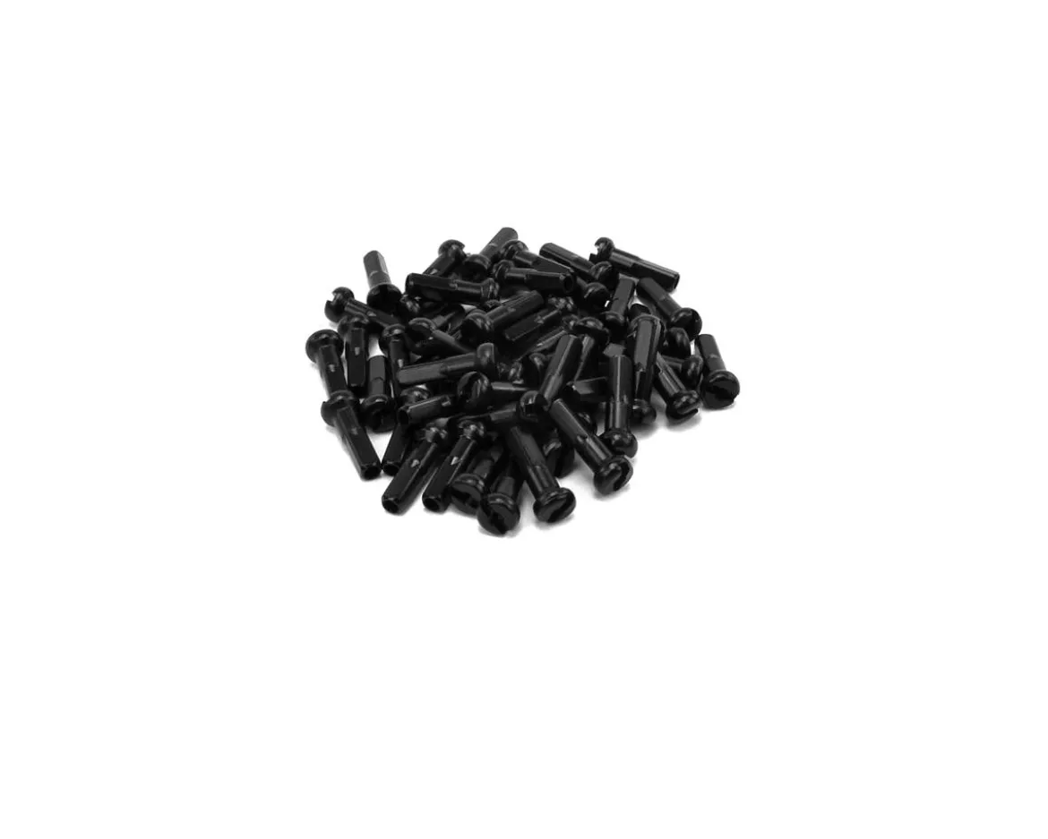 Mission 14G Alloy Nipples (Black) (Bag of 40)