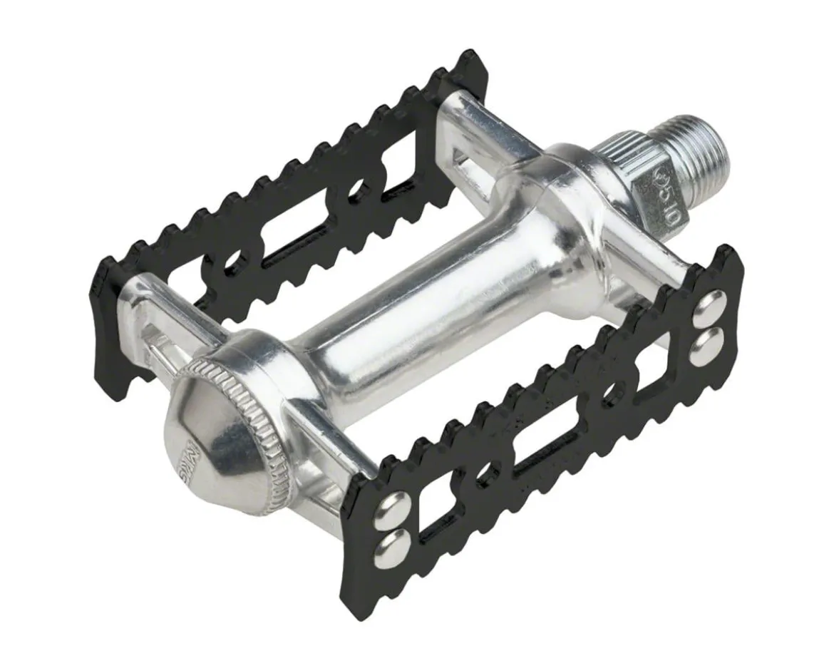 MKS Sylvan Stream Pedals (Black/Silver)