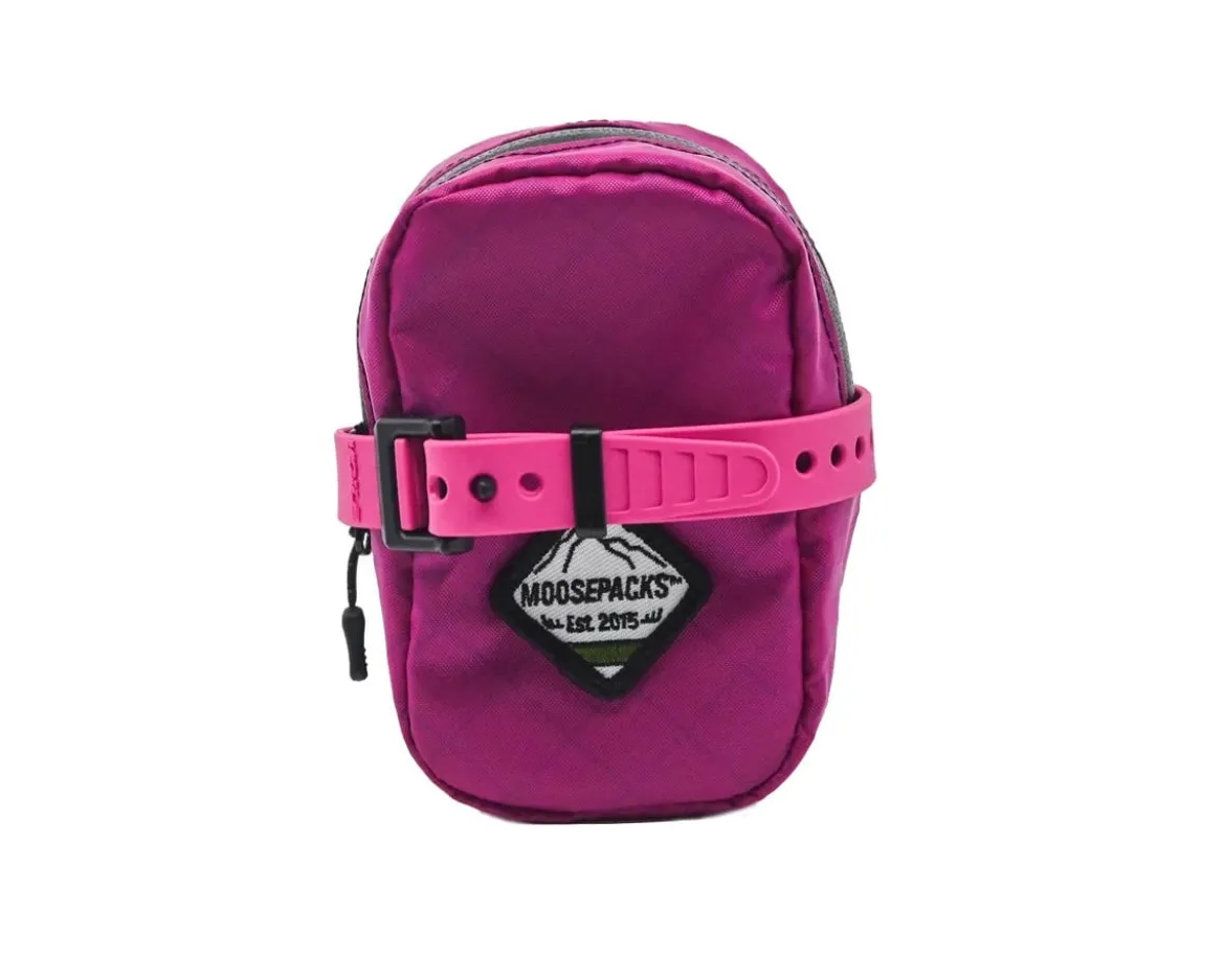 MoosePacks Seat Bag (Fuchsia) (0.75L)