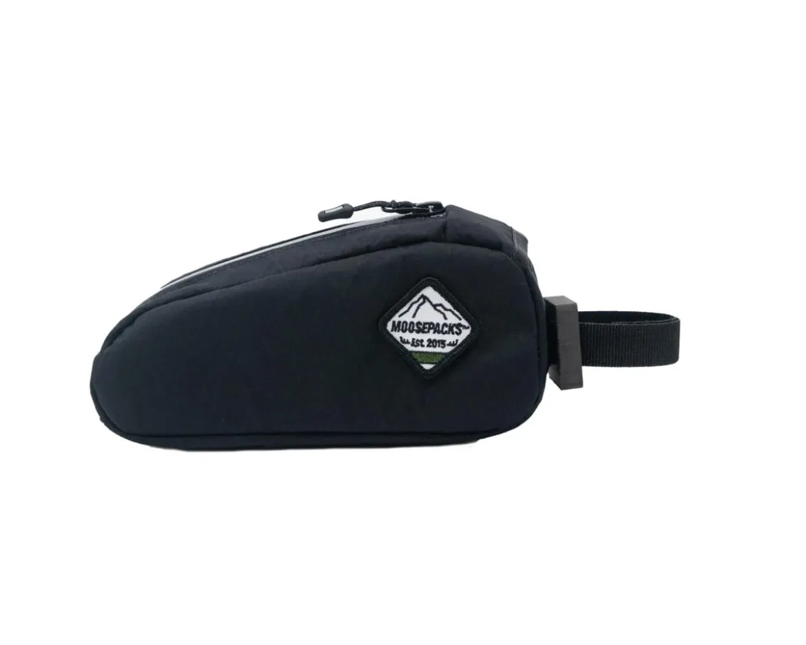 MoosePacks Top Tube Bag (Black) (1L)