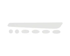 MSW Dimension Chainstay Protector & Frame Dots (Clear)