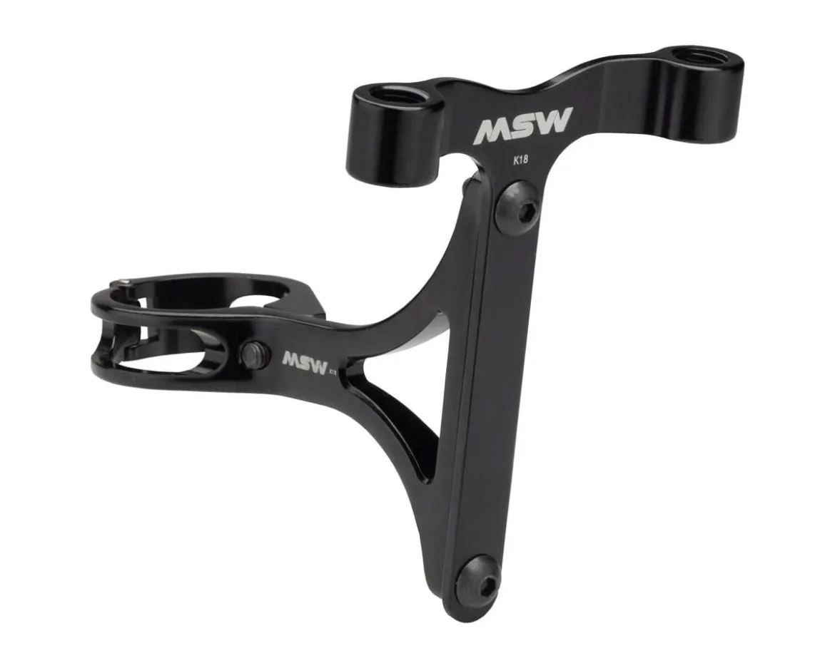 MSW Seltzer Mount CO2 & Bottle Cage Mount (Black) (27.2mm Clamp)