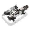 MSW CP-100 Single Side Clipless Pedals (Silver/Black) (w/ Platform)