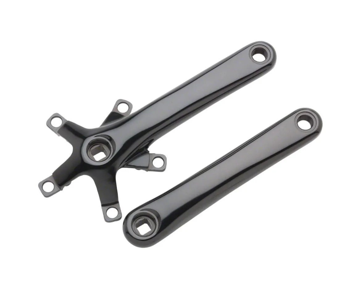 MSW Dimension 110 Crank Arm Set w/ Bolts (Black) (170mm) (110/74BCD)