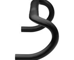 MSW Dimension Flat Top Shallow Road Bar (Black) (31.8mm) (38cm)