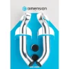 MSW Dimension Forged Bar Ends (Silver) (Short)