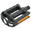 MSW Dimension Junior Platform Pedals (Black) (Plastic) (1/2")