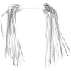 MSW Dimension Kid's Bike Streamers (Silver/Platinum) (Pair)