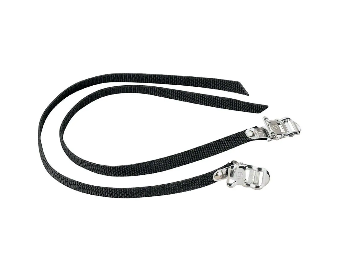 MSW Dimension Nylon 450mm Basic Toe Straps (Black) (Pair)