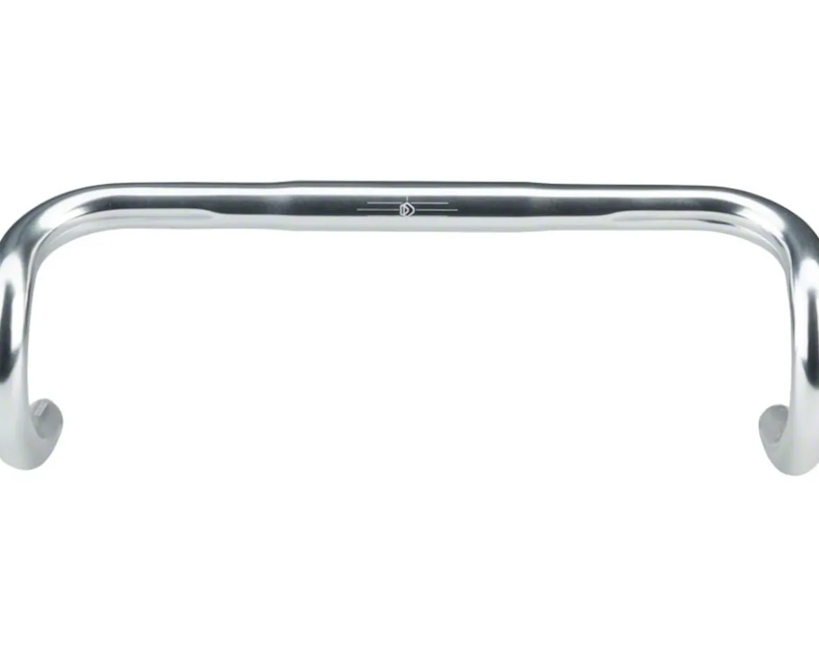 MSW Dimension Short Drop Handlebar (Silver) (26.0mm) (40cm)