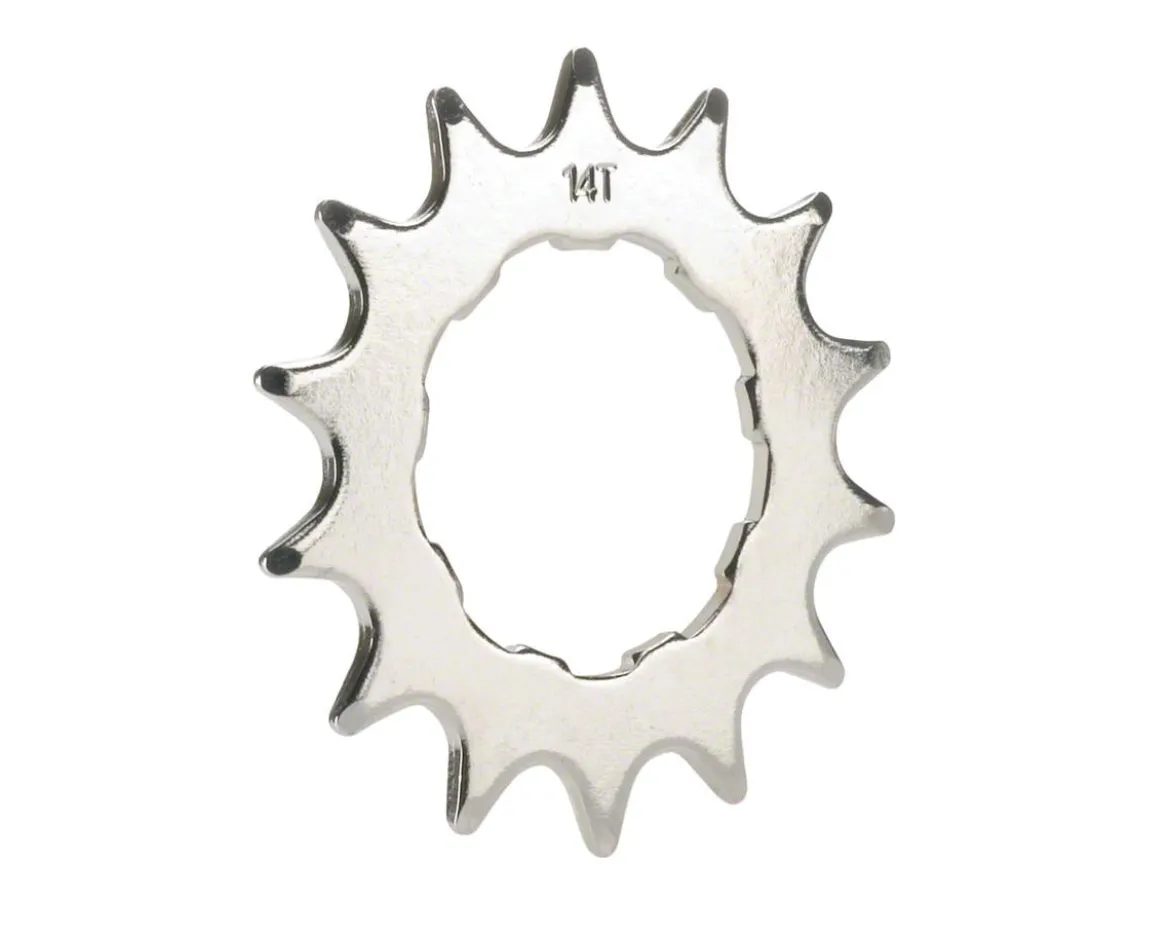 MSW Dimension Single Speed Splined Cog (Chrome) (1/8") (12T)
