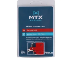 MTX Braking Red Label RACE Disc Brake Pads (Ceramic) (Shimano Deore) (1 Pair)