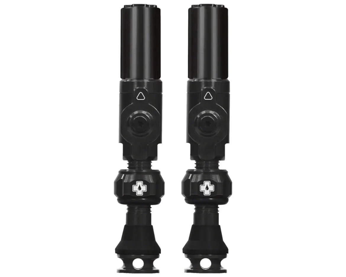Muc-Off Big Bore Hybrid Tubeless Valves (Black) (Pair) (Small) (30mm)