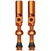 Muc-Off Big Bore Hybrid Tubeless Valves (Orange) (Pair) (Small) (30mm)