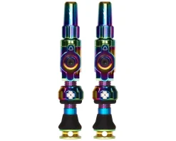 Muc-Off Big Bore Lite Tubeless Valves (Iridescent) (Small) (30mm)
