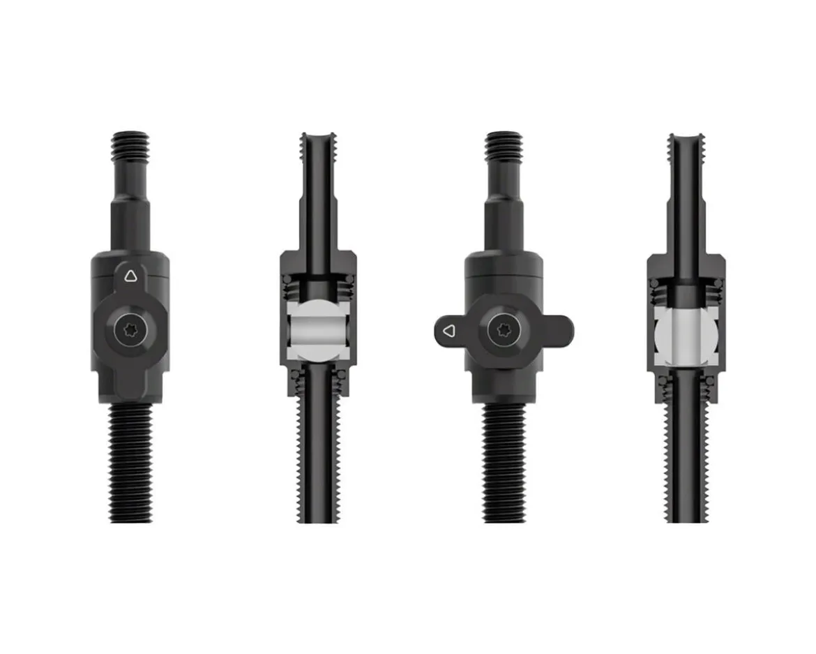 Muc-Off Big Bore Lite Tubeless Valves (Black) (Pair) (Small) (30mm)