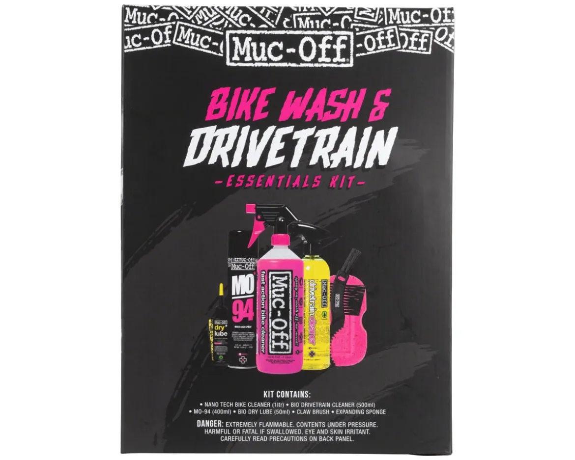 Muc-Off Bike Care Kit (Wash & Drivetrain Essentials)