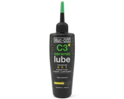 Muc-Off C3 Dry Ceramic Lube (Bottle & UV Flashlight) (120ml)