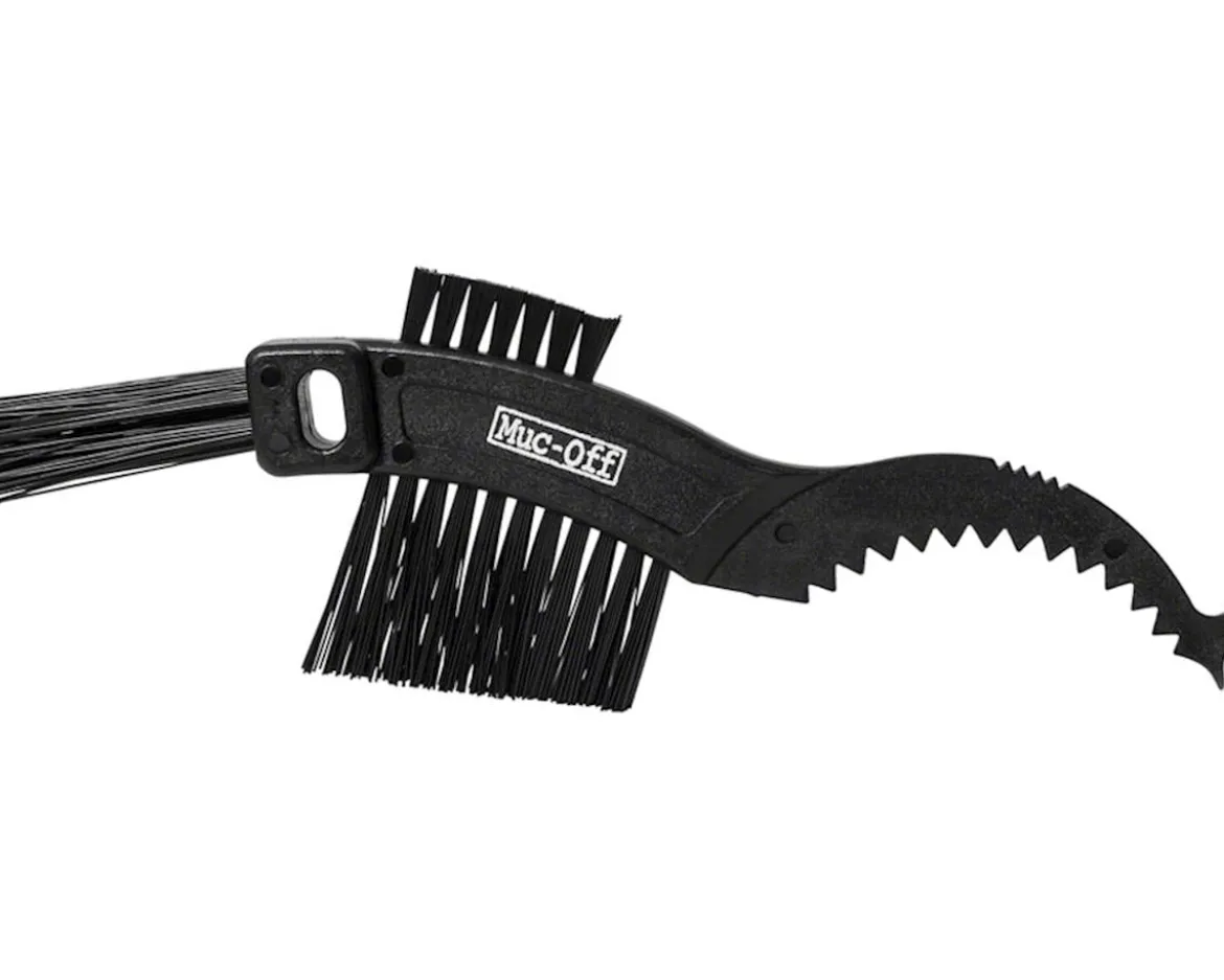 Muc-Off Claw Brush Combination 3 Heads and Cassette Scraper