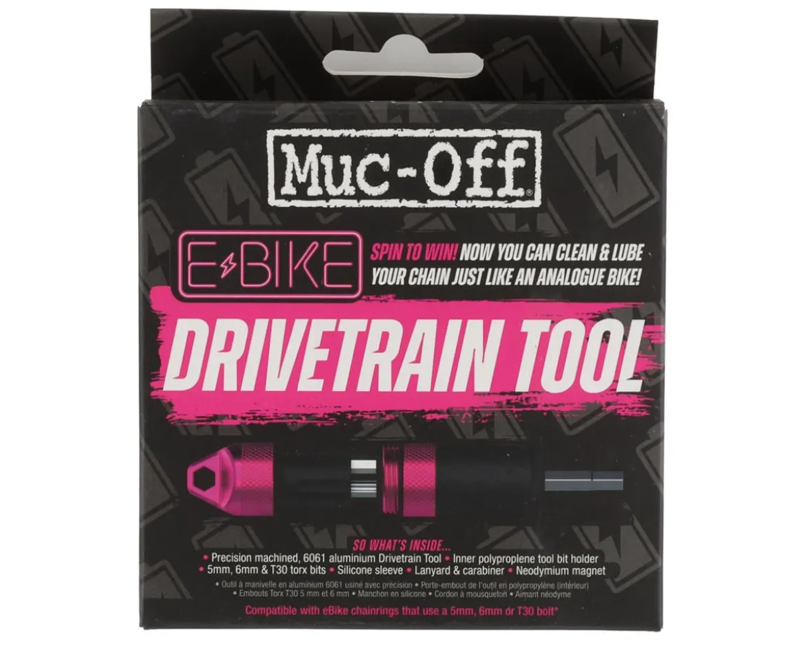 Muc-Off E-Bike Drivetrain Tool (Factory Pink)