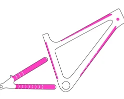 Muc-Off Frame Protection Kit (Camo) (E-Bike)