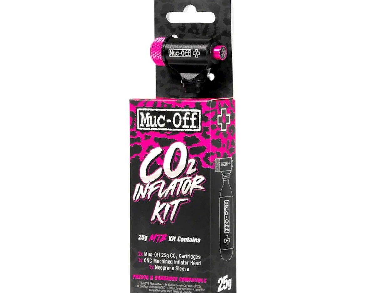 Muc-Off MTB Inflator Kit (w/ 25g Cartridges)