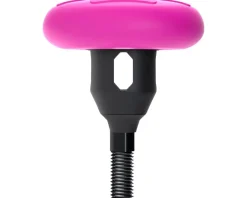 Muc-Off Stealth Tubeless Valve Tag Holder (Black/Pink)