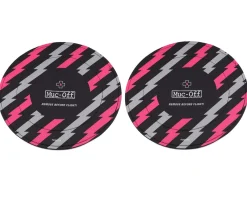 Muc-Off Disc Brake Covers (Black/Pink)