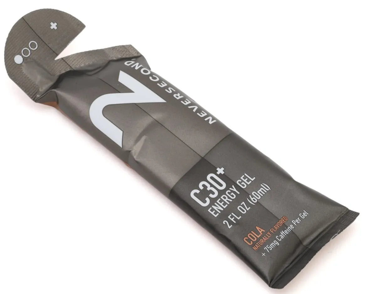 NEVERSECOND C30+ Caffeine Energy Gel (Cola) (12 | 2.03oz Packets)