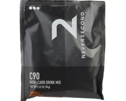 NEVERSECOND C90 High-Carb Drink Mix (Orange) (8 | 3.31oz Packets)