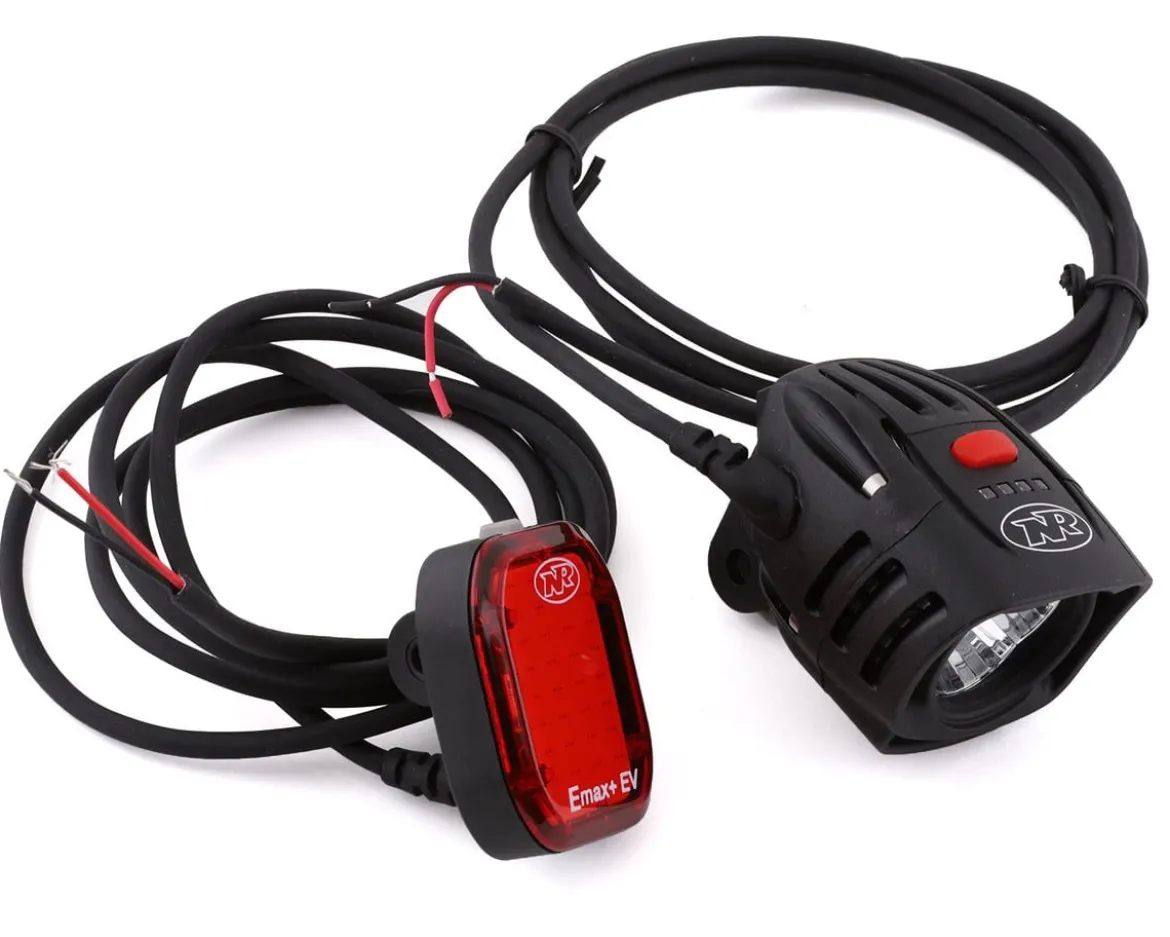 NiteRider Epro 1000 & Emax+ E-Bike Light Set (Black) (1000/150 Lumens)